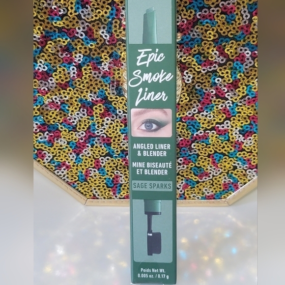 🟠 4 for $25 🟠 NYX PROFESSIONAL MAKEUP EPIC SMOKE LINER IN SAGE SPARKS - Picture 3 of 14